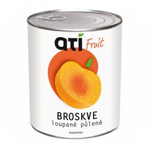 ATI Fruit Broskve loupané půlené 425ml