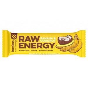 Bombus Raw ENERGY Banán a kokos 50g