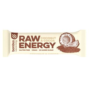 Bombus Raw ENERGY Kokos a kakao 50g