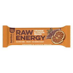 Bombus Raw ENERGY Pomeranč a kakaové boby 50g