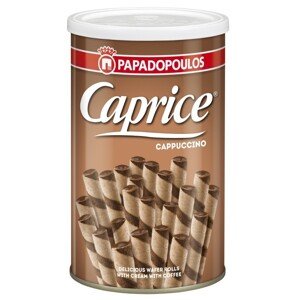 Papadopoulou Caprice plněné trubičky Cappuccino 250g