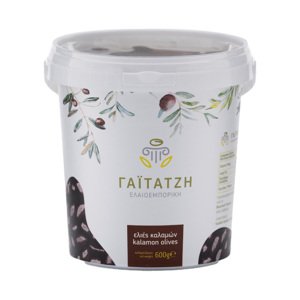 Gaitatzi černé olivy Kalamata s peckou 600g