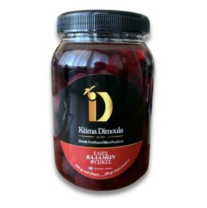 Ktima Dimoula černé olivy Kalamata s peckou 600g