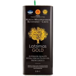 Ladzimas Latzimas Kréta GOLD Extra panenský olivový olej 5l - plech