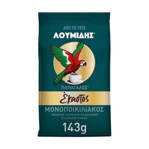 Loumidis Unikátní řecká káva Ekastos do džezvy Papagalos 143g