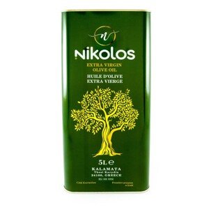 Nikolopoulos Estate Nikolos Kalamata Extra panenský olivový olej 0,4 - 0,6% 5l - plech