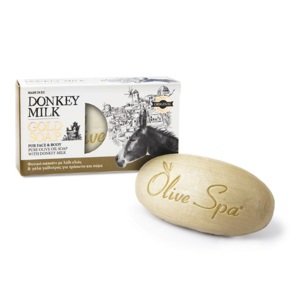 OLIVE SPA mýdlo s olivovým olejem a oslím mlékem 90g