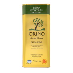 Orino Sithia Orino Sitia P.D.O. Kréta Extra panenský olivový olej 0,3% 5l – plech