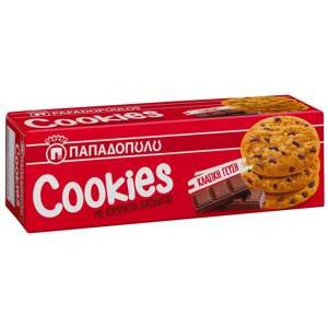 Papadopoulou Cookies s čokoládovými lupínky 180g