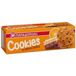 Papadopoulou Cookies s kousky čokolády a pomeranče 180g