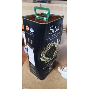 Sitia PREMIUM GOLD SITIA Kréta PREMIUM GOLD 0,2% Extra panenský olivový olej 5l – plech (POŠKOZENÝ OBAL!)