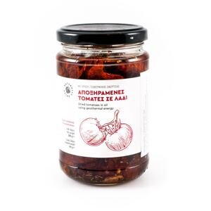 Geothermiki Hellas Sušená rajčata velká Geothermiki v oleji 280g
