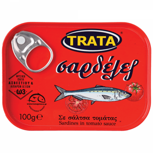 Trata sardinky v tomatové omáčce 100g