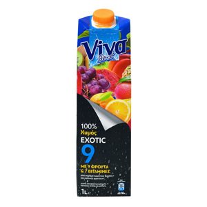 Viva EXOTIC 100% multivitamínový džus 1l