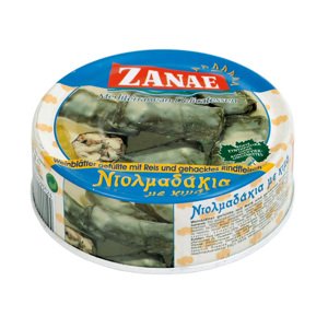 Zanae Dolmadákia vinné listy plněné rýží a masem 200g