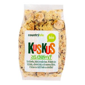 Kuskus ochucený zeleninový 330 g BIO   COUNTRY LIFE