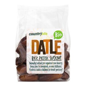 Datle sušené bez pecek 250 g BIO   COUNTRY LIFE