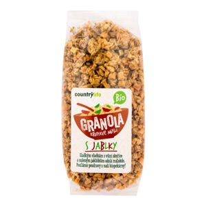 Granola - Křupavé müsli s jablky 350 g BIO   COUNTRY LIFE