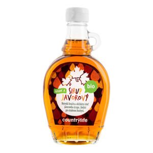 Sirup javorový Grade A 250 ml BIO   COUNTRY LIFE