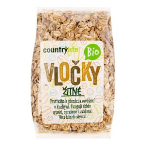 Vločky žitné 250 g BIO   COUNTRY LIFE