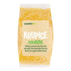 Krupice kukuřičná 400 g   COUNTRY LIFE