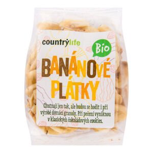 Banánové plátky 100 g BIO   COUNTRY LIFE
