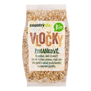 Vločky pohankové 250 g BIO   COUNTRY LIFE