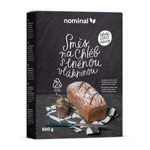 Směs na chléb s lněnou vlákninou bezlepkový 500 g   NOMINAL