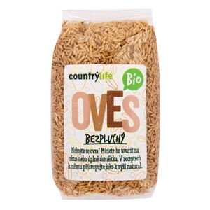 Oves bezpluchý 500 g BIO   COUNTRY LIFE