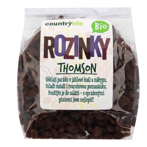 Rozinky Thomson 500 g BIO   COUNTRY LIFE