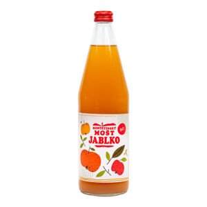Mošt jablečný 750 ml BIO   MOŠTÁRNA HOSTĚTÍN