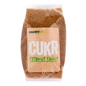 Cukr třtinový tmavý 500 g   COUNTRY LIFE