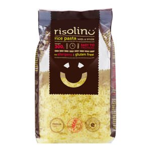 Těstoviny polévkové hvězdičky rýžové bezlepkové 300 g   RISOLINO