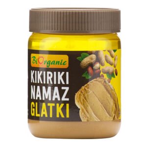 Krém arašídový jemný 340 g BIO   BIORGANIC