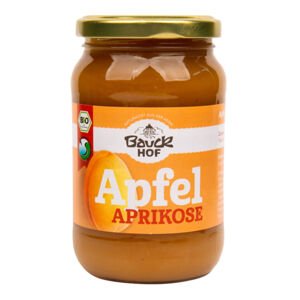 VÝPRODEJ!!!Pyré jablečné s meruňkou 360 g BIO   BAUCK