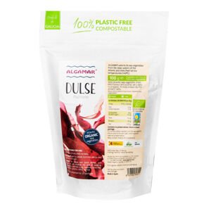 Mořské řasy Dulse 100 g BIO   ALGAMAR