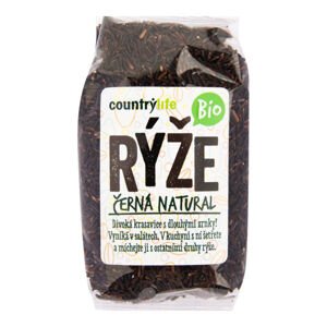 Rýže černá natural 500 g BIO   COUNTRY LIFE