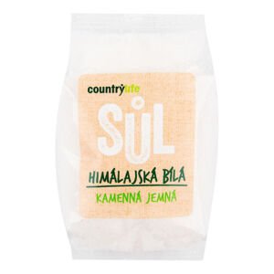 Sůl himálajská bílá jemná 500 g   COUNTRY LIFE