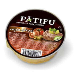 Paštika PATIFU rajče a olivy 100 g   VETO ECO