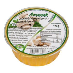 Svačinka žampionová 120 g   AMUNAK