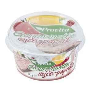 Pomazánka gourmanette slunečnicová rajče-paprika 130 g   PROVITA