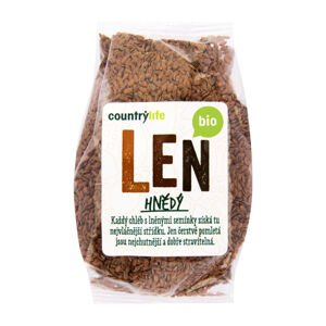 Len hnědý 300 g BIO   COUNTRY LIFE