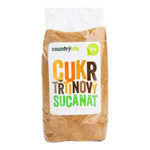 Cukr třtinový Sucanat 500 g BIO   COUNTRY LIFE