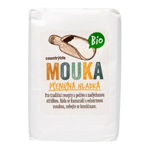 Mouka pšeničná hladká 1 kg BIO   COUNTRY LIFE