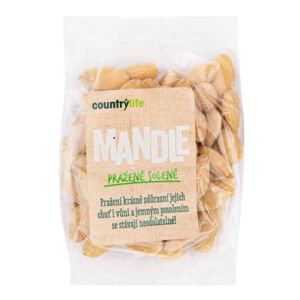 Mandle pražené solené 80 g   COUNTRY LIFE