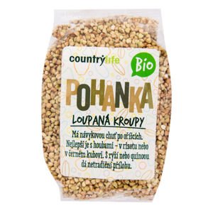 Pohanka loupaná kroupy 500 g BIO   COUNTRY LIFE