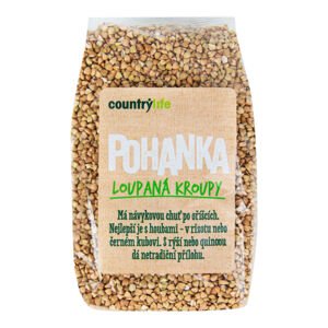 Pohanka loupaná kroupy 500 g   COUNTRY LIFE