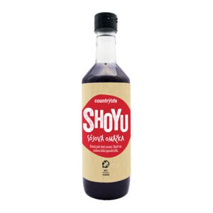 Shoyu sójová omáčka 500 ml   COUNTRY LIFE