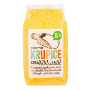 Krupice kukuřičná jemná 400 g BIO   COUNTRY LIFE