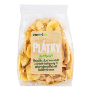 Banánové plátky 100 g   COUNTRY LIFE